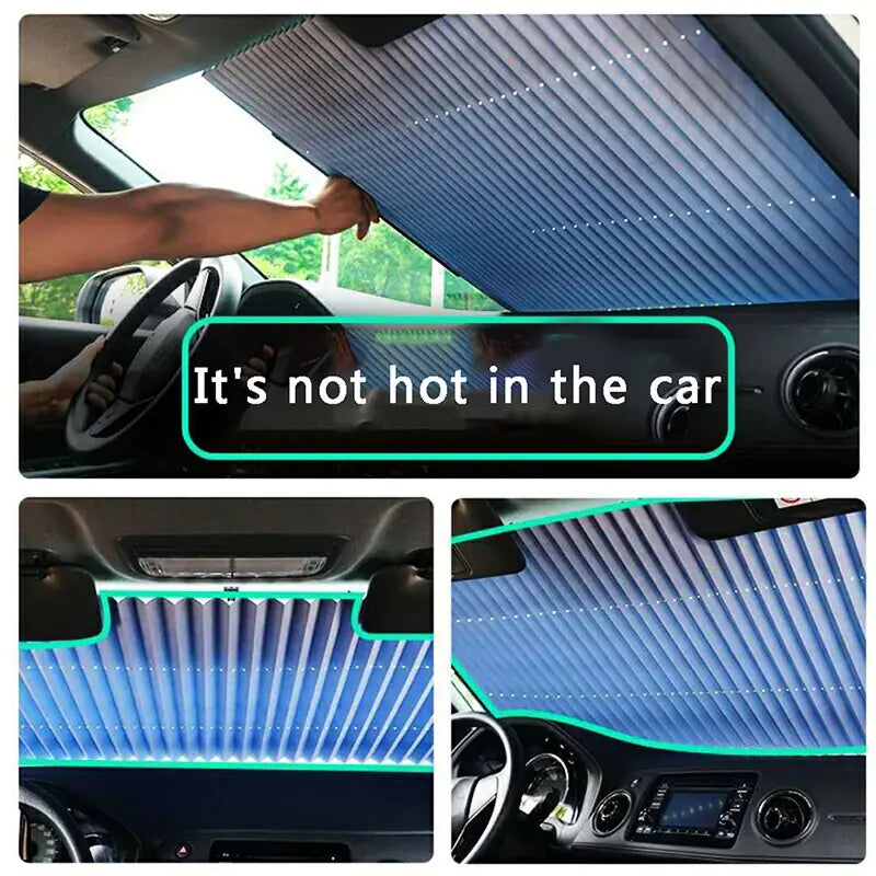 Curtain Type Car Windshield Sun Shade