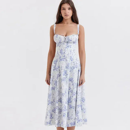 Summer Floral  A-line Dress