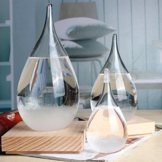 Droplet Storm Glass Bottle