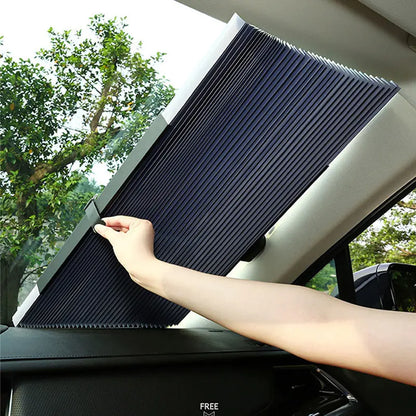 Curtain Type Car Windshield Sun Shade