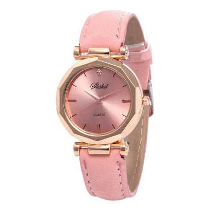 Fashion Women Leather Casual Watch