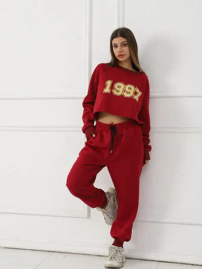 Women's Long Sleeved Hoodie Set