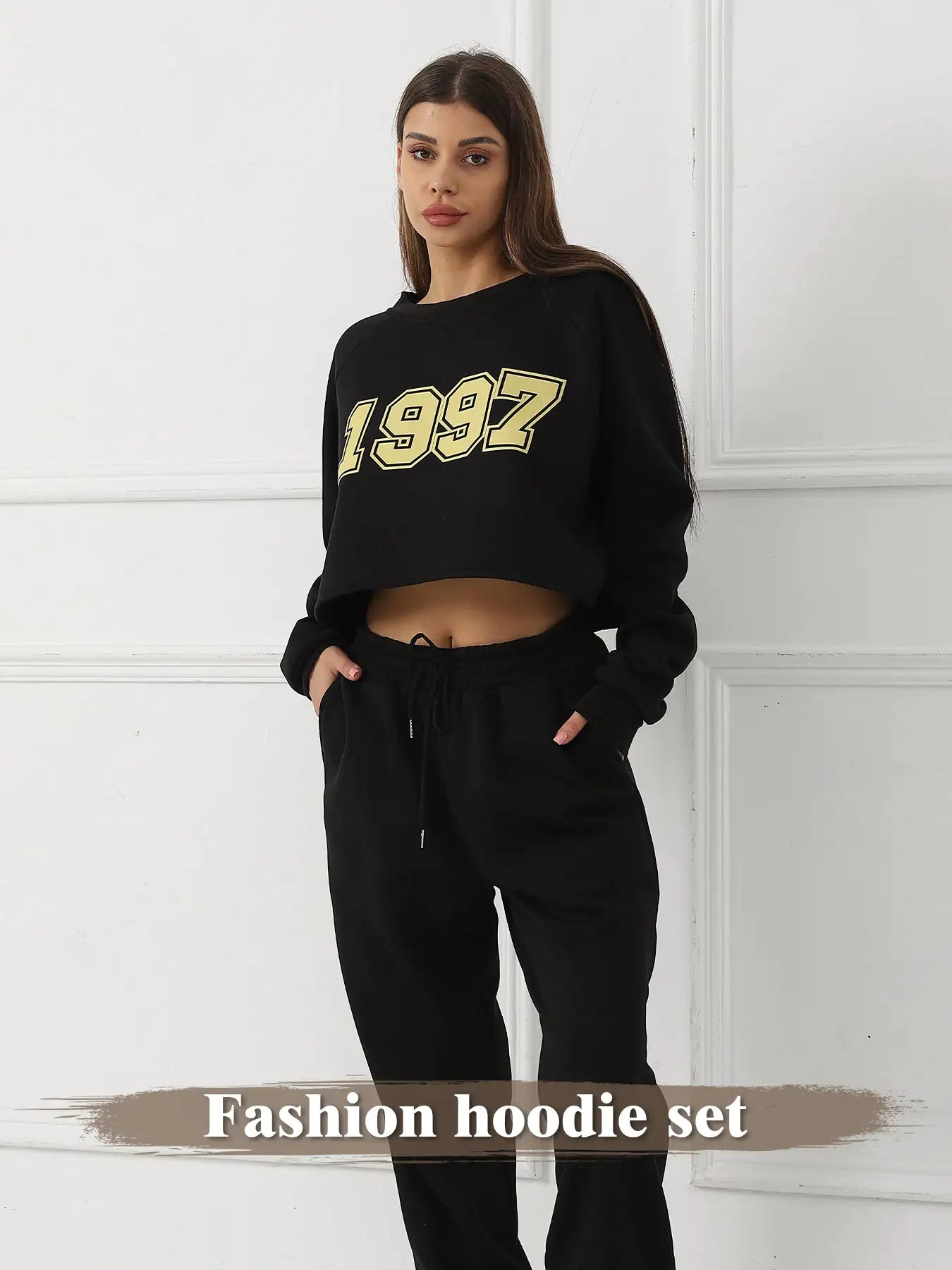 Women's Long Sleeved Hoodie Set